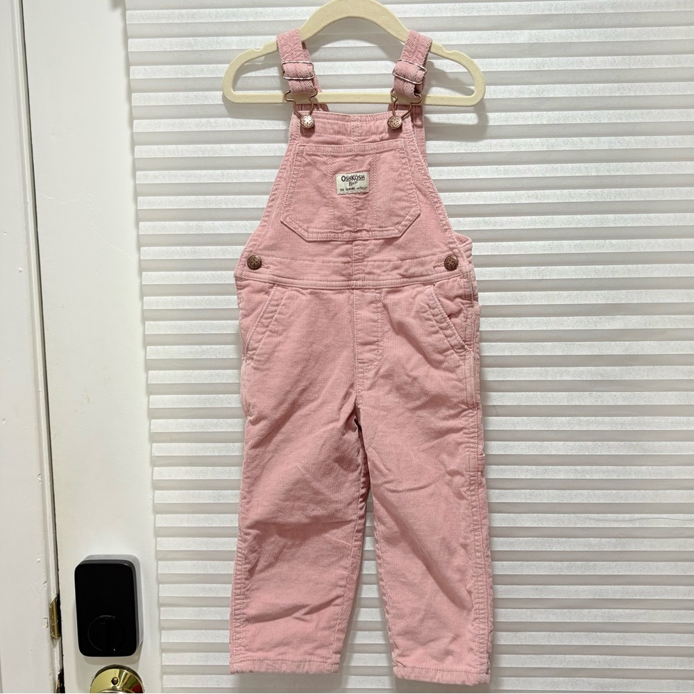 OshKosh B'gosh Pink Corduroy Overalls